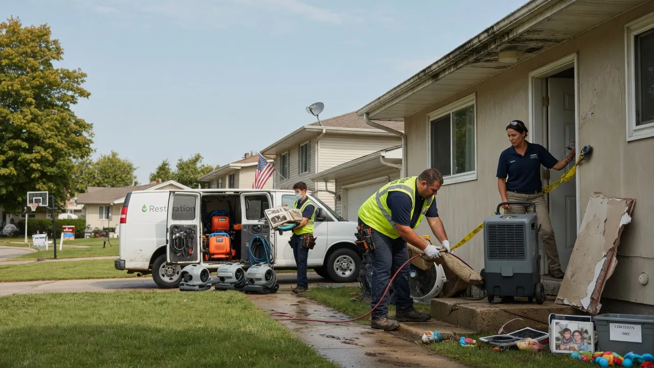 Water Damage Restoration in Greenville, WV near me